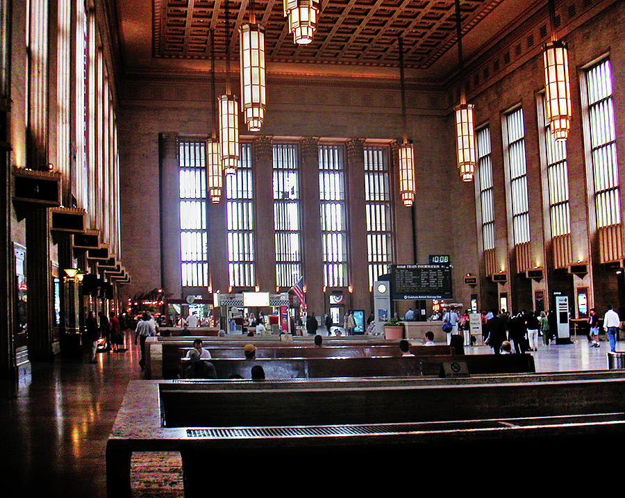 30th Street Station Photograph by Richard Risely