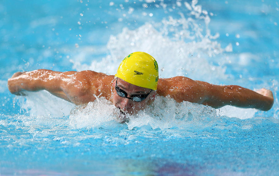 20th Commonwealth Games - Day 6: Swimming #31 Photograph by Quinn Rooney