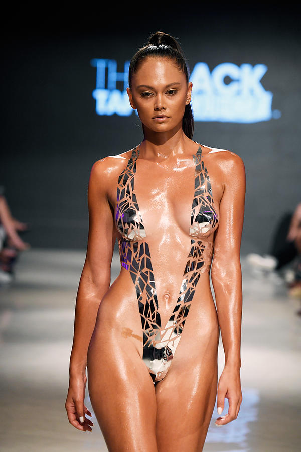 Black Tape Project At Miami Swim Week Powered By Art Hearts Fashion Swim/Resort 2018/19 #31 Photograph by Arun Nevader