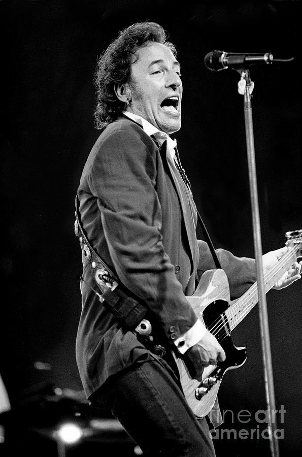 Bruce Springsteen Photograph by Concert Photos - Fine Art America