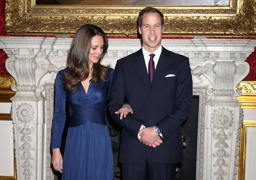 Clarence House Announce The Engagement Of Prince William To Kate Middleton #31 Photograph by Chris Jackson