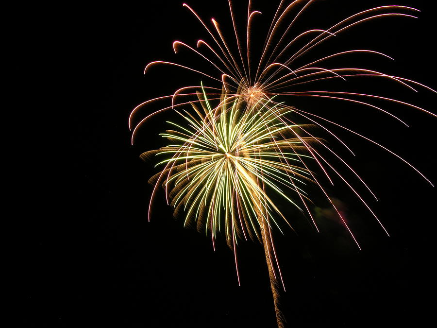Fireworks #32 Photograph by George Pennington