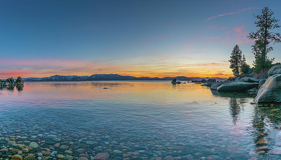 Lake Tahoe Sunset Photograph by Michael Petrich - Fine Art America