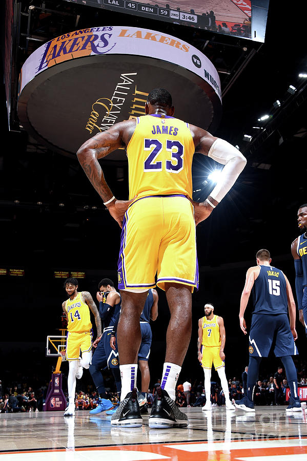 Lebron James Photograph by Andrew D. Bernstein