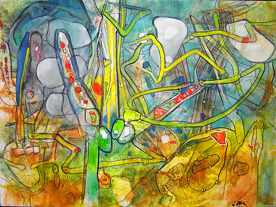 Roberto Matta Painting by Emma Ava - Fine Art America