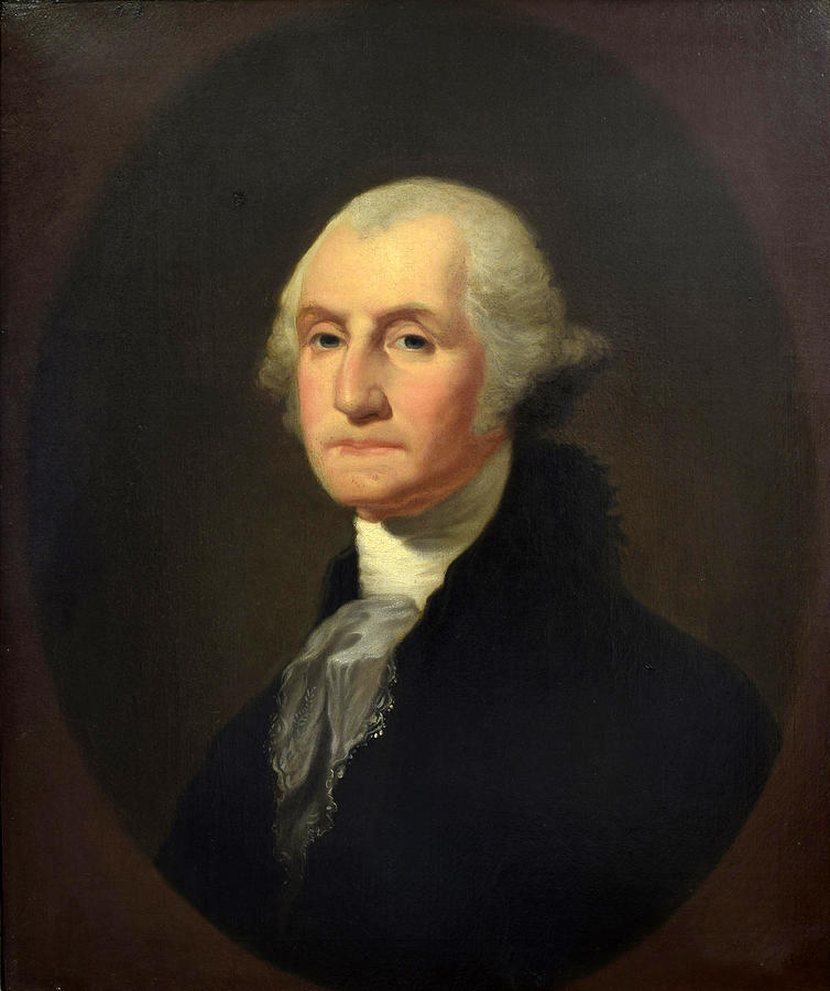 George Washington Painting - George Washington #33 by Gilbert Stuart