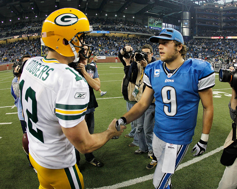 Green Bay Packers v Detroit Lions #32 Photograph by Gregory Shamus