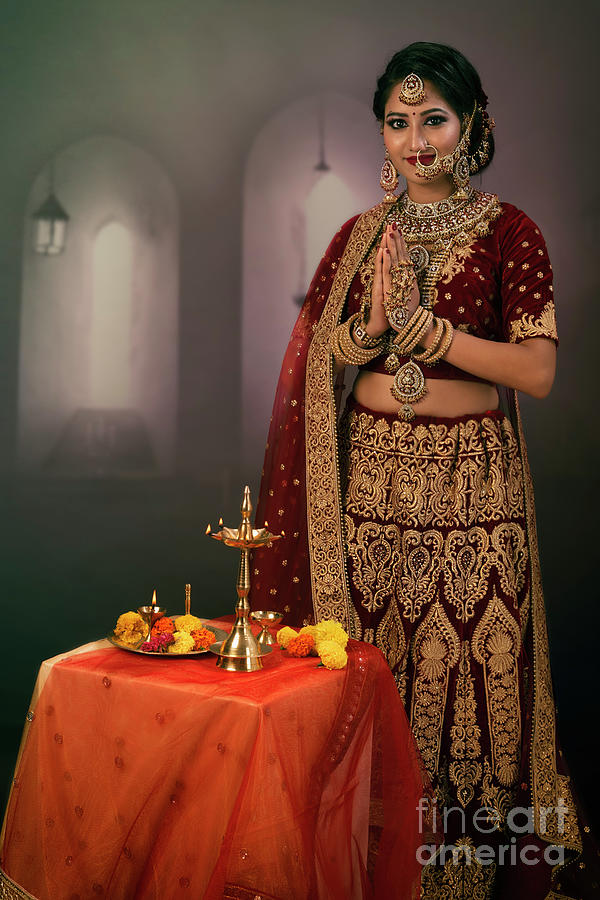 Indian Bride #32 Photograph by Kiran Joshi