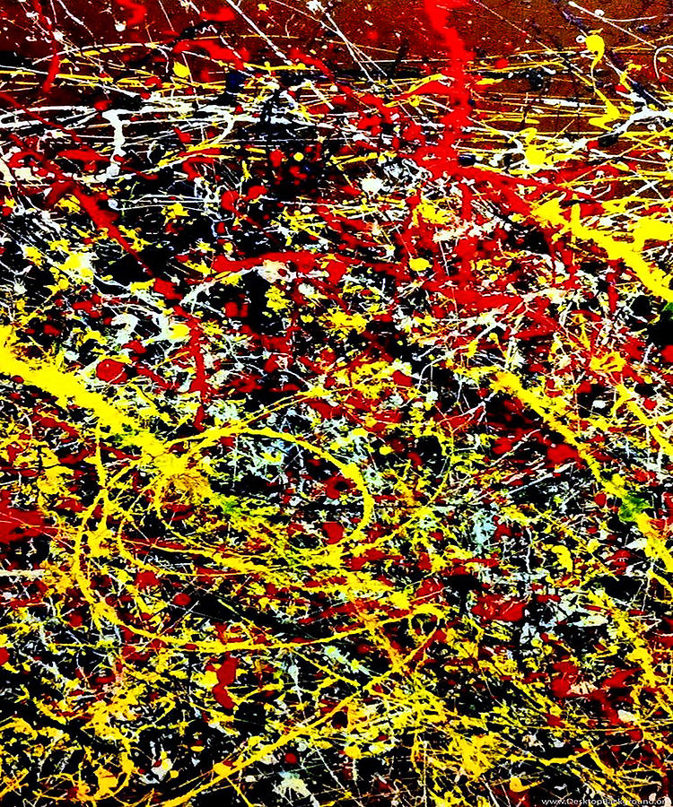 Jackson Pollock Painting by Achraf Hamdi - Fine Art America