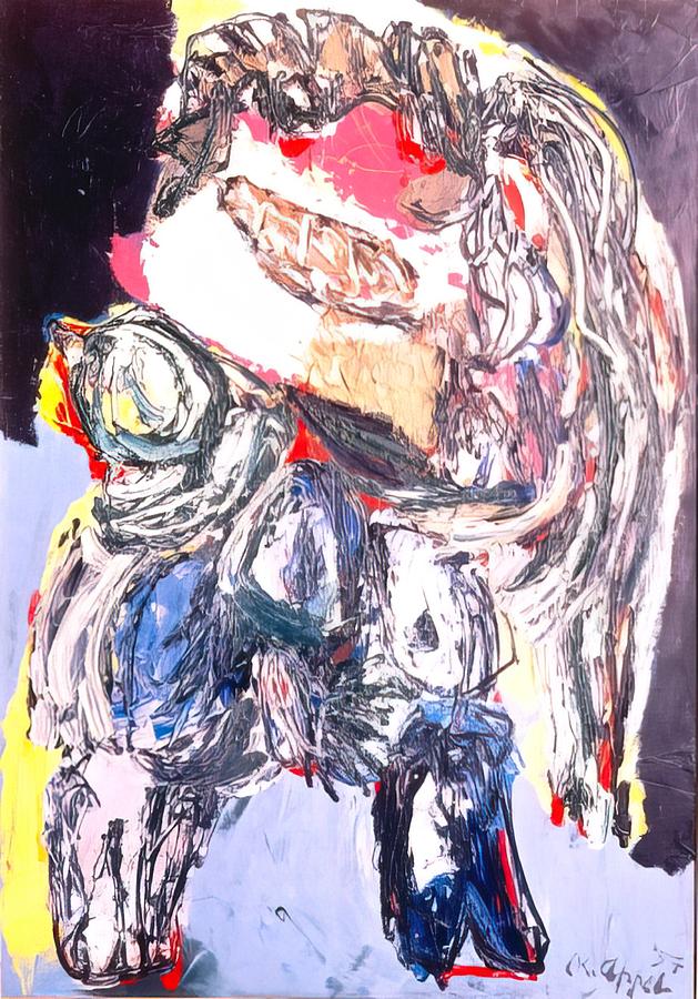 Karel Appel Painting by Achraf Mofrij - Pixels