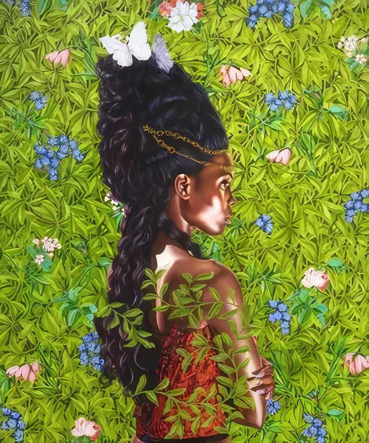 Kehinde Wiley Painting by Vida Trim - Fine Art America