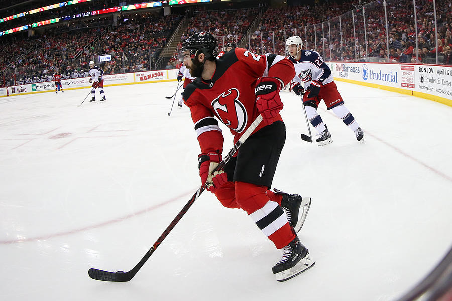 NHL: FEB 20 Blue Jackets at Devils #32 Photograph by Icon Sportswire