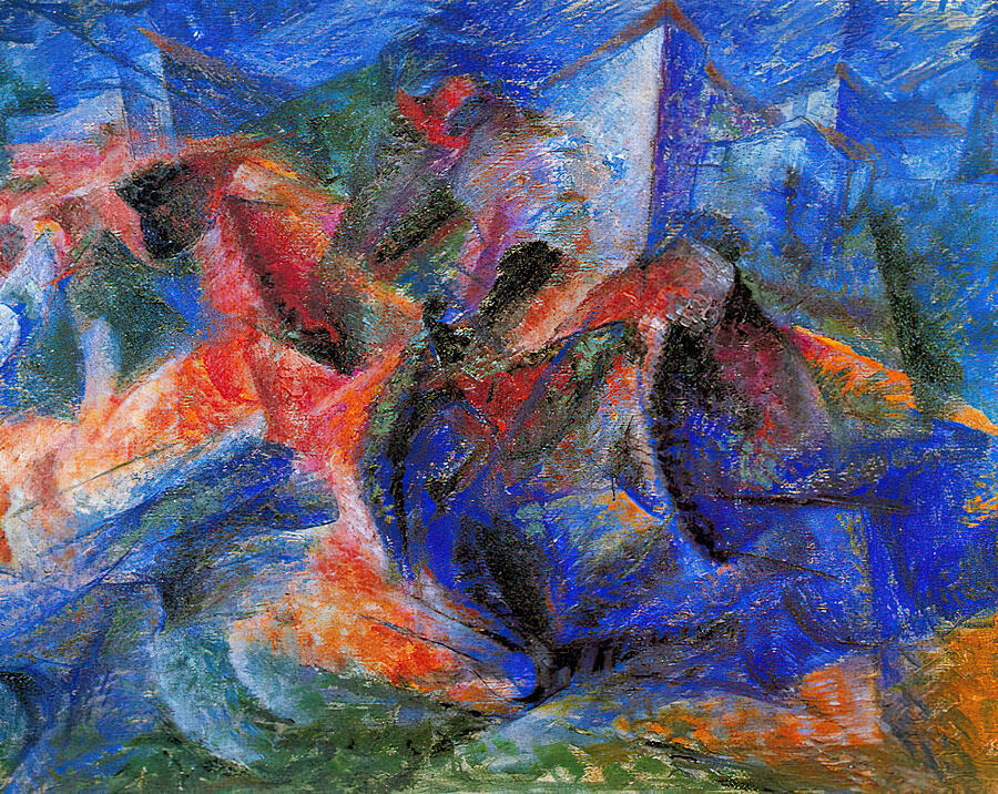 Abstract Painting - Umberto Boccioni #32 by Umberto Boccioni