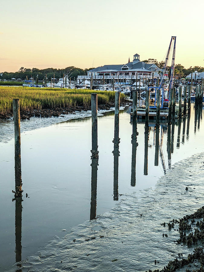 Views And Scenes At Murrells Inlet South Of Myrtle Beach South C #32 Photograph by Alex Grichenko