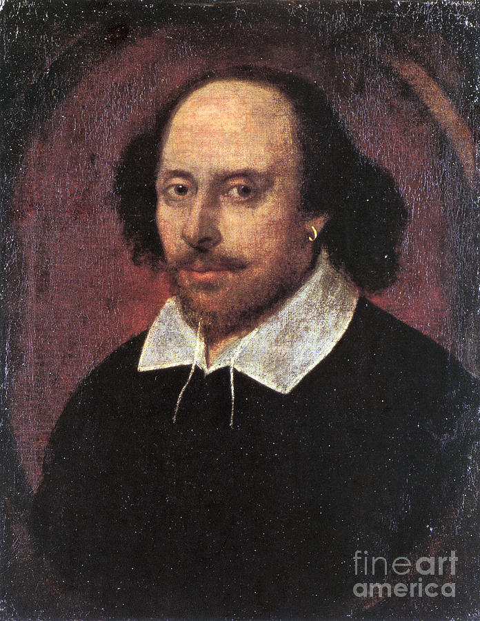 William Shakespeare Painting by Granger