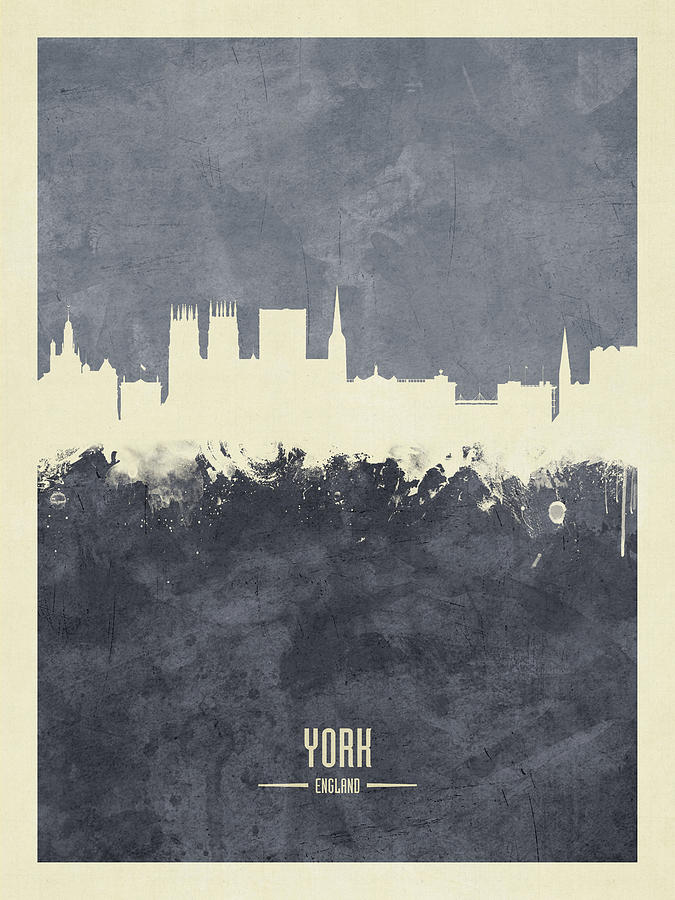 York England Skyline #32 Digital Art by Michael Tompsett
