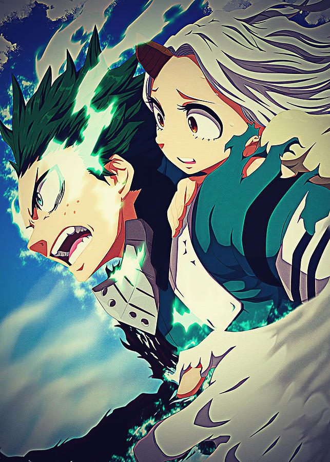 Manga Anime Hero Academia My Hero Academia Digital Art by Cheadle Bell