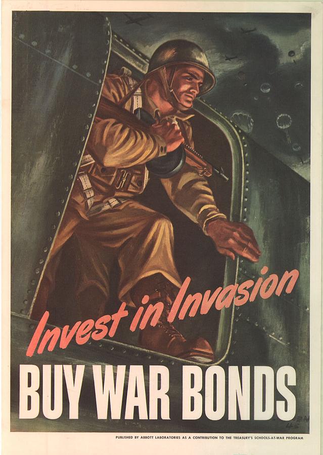 Vintage War Poster #3241 Mixed Media by World Art Collective