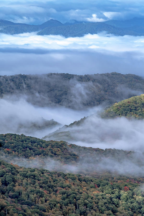 Autumn in the Appalachian Mountains Viewed Along the Blue Ridge  #33 Photograph by Alex Grichenko