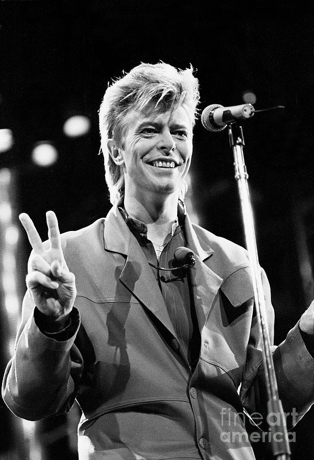 David Bowie Photograph by Concert Photos - Fine Art America