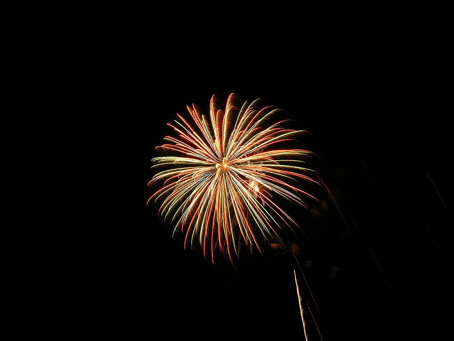 Fireworks #34 Photograph by George Pennington