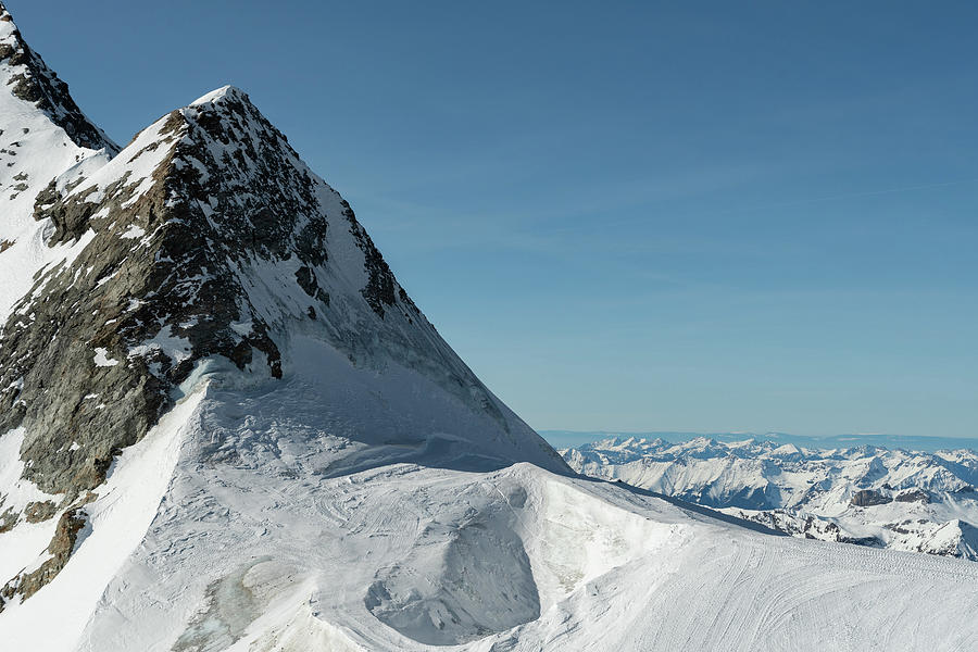 Incredible Alpine Scenery From The Top Of The Jungfraujoch In ...