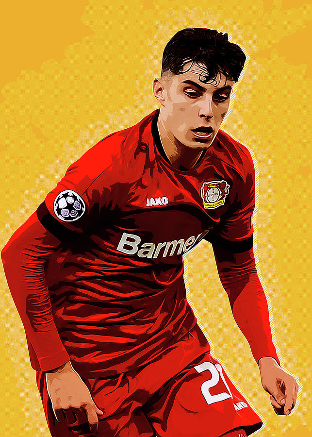 Kai Havertz Kaihavertz Kai Havertz Kai Havertz Digital Art by Waller ...