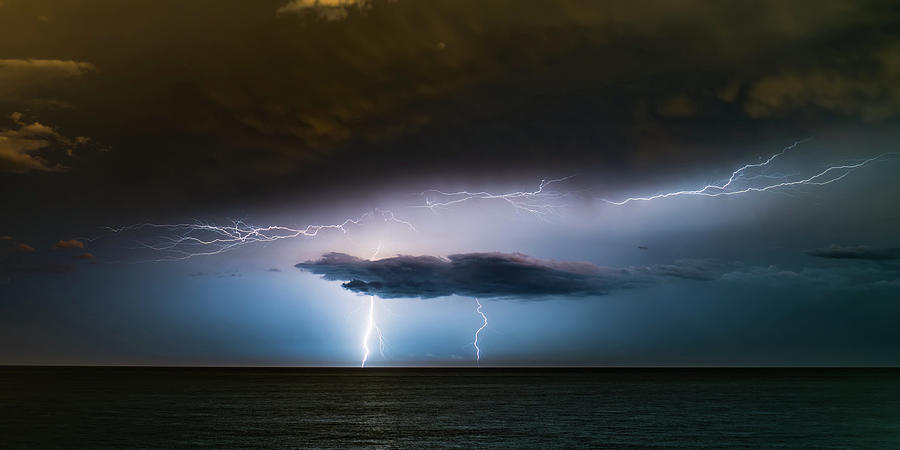 Lightning Storms Mazatlan Mexico #33 Photograph by Tommy Farnsworth