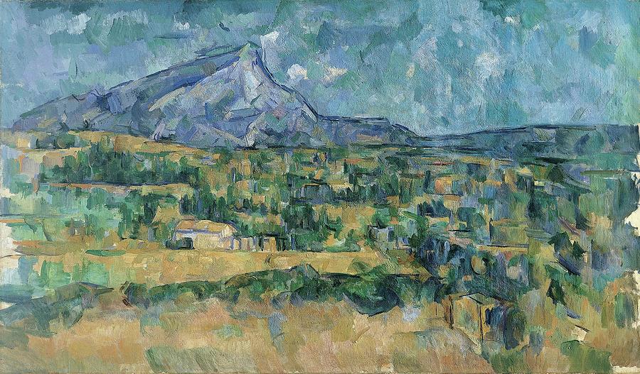 Mont Sainte Victoire #33 Painting by Paul Cezanne Mont Sainte Victoire #33 Painting by Paul Cezanne