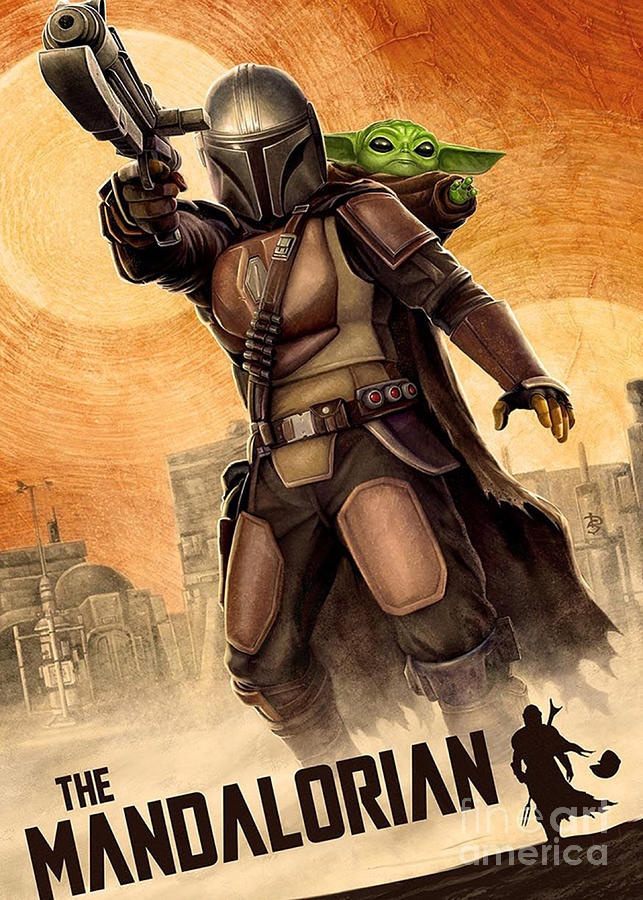 The Mandalorian Digital Art by ArtSpace