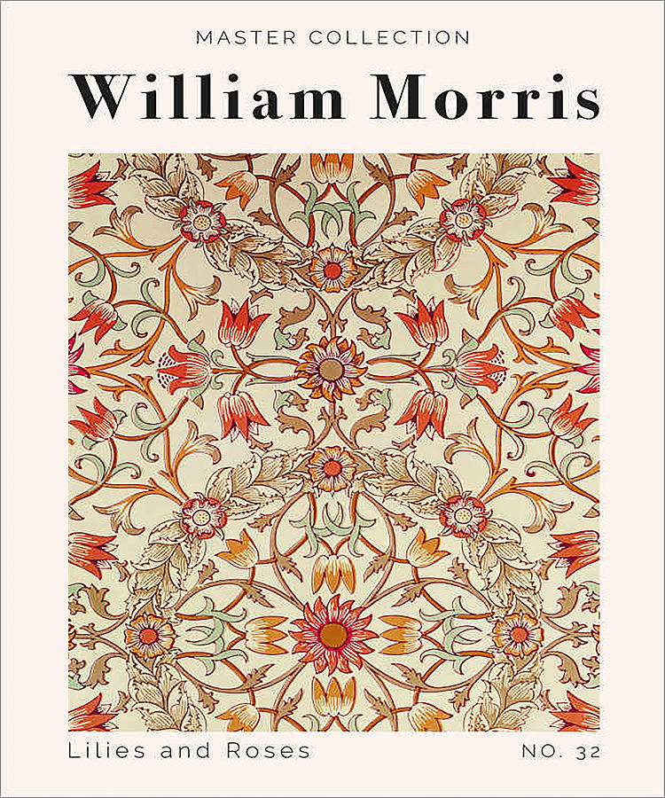 William Morris Painting by Noureddine Laaroussi | Pixels