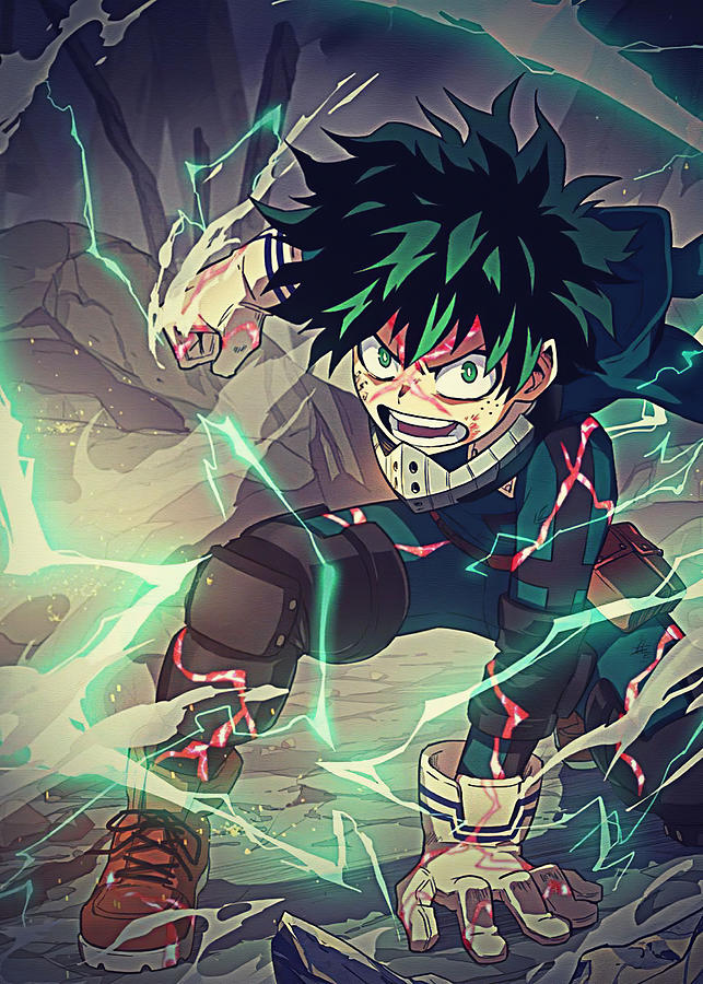 Manga Anime Hero Academia My Hero Academia Digital Art by Cheadle Bell