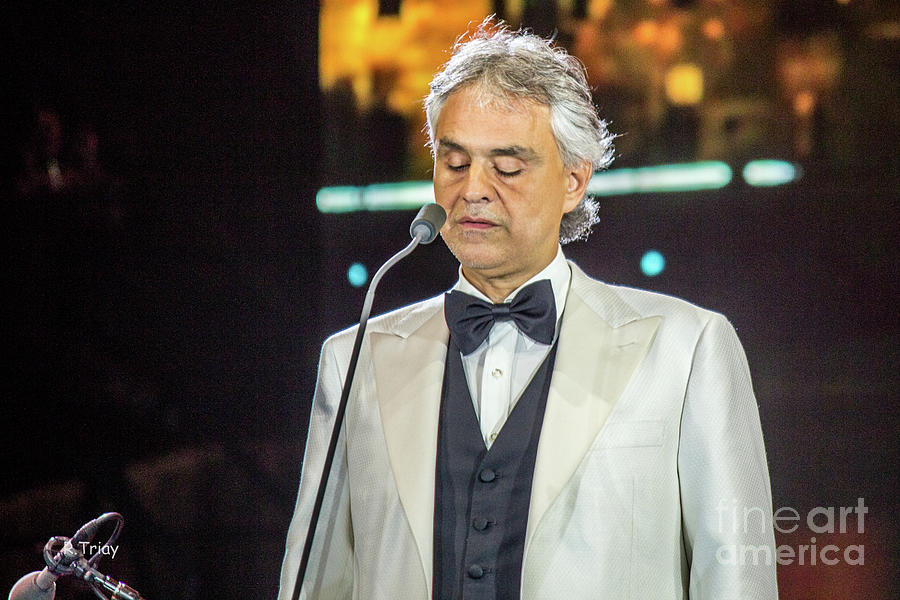 Andrea Bocelli in Concert #6 Photograph by Rene Triay FineArt Photos