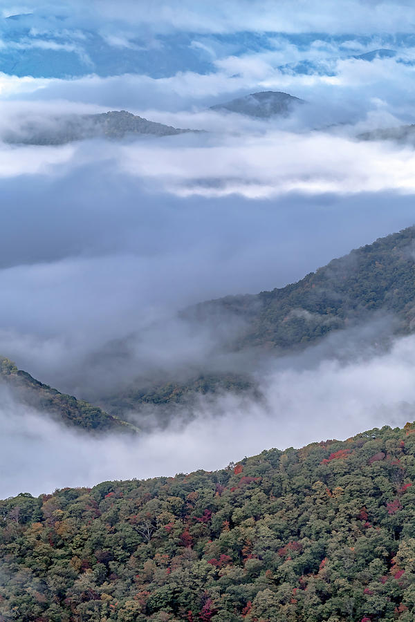 Autumn in the Appalachian Mountains Viewed Along the Blue Ridge  #34 Photograph by Alex Grichenko