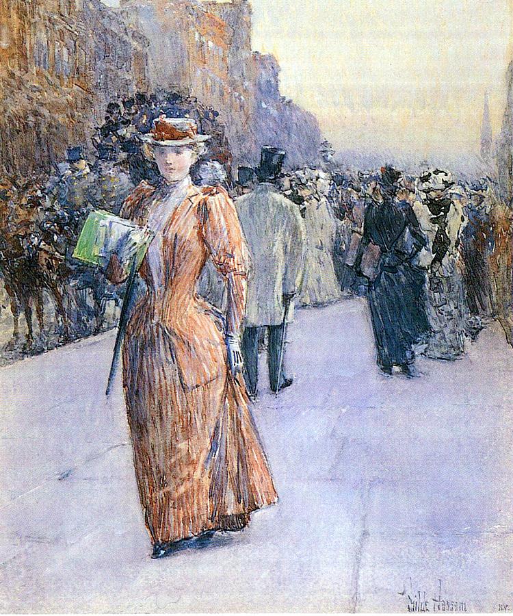 Childe Hassam Painting by Artful Home Gallery - Fine Art America