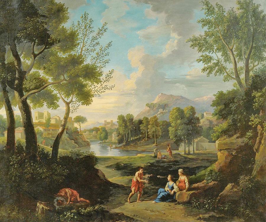 Claude Lorrain Painting by Artful Home Gallery - Fine Art America