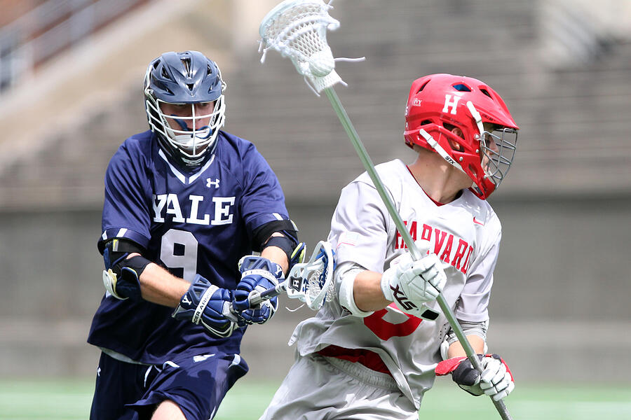 COLLEGE LACROSSE: APR 29 Yale at Harvard #34 Photograph by Icon Sportswire