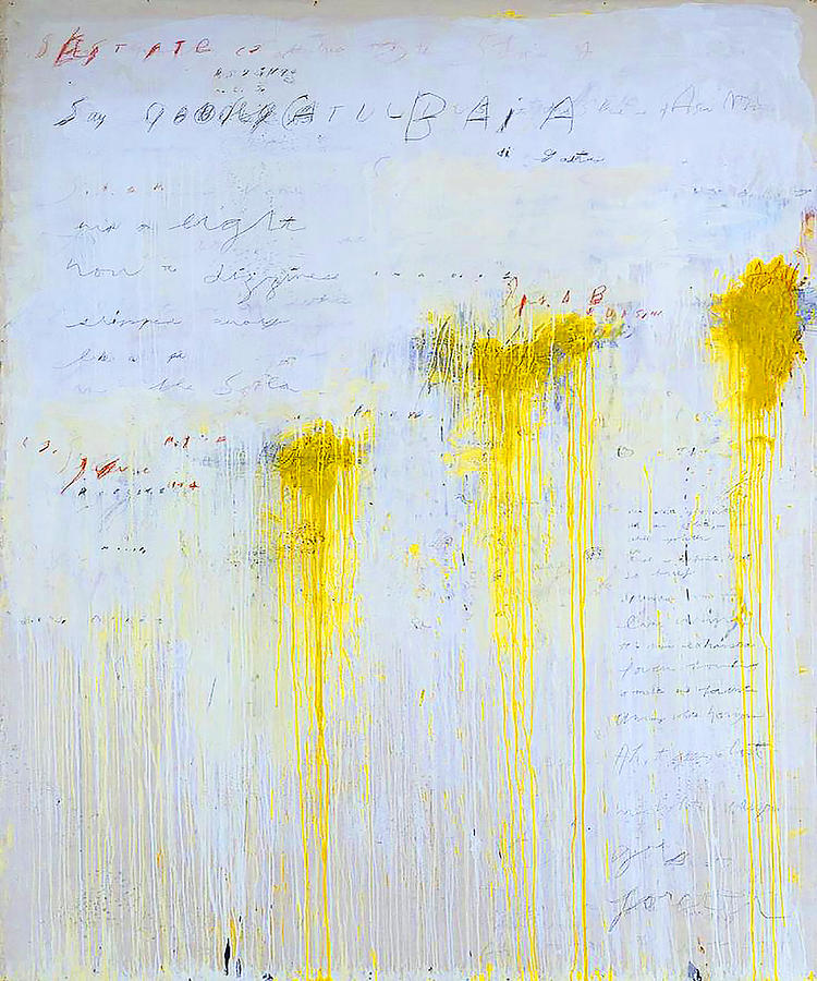 Cy Twombly Painting by Noureddine Laaroussi - Fine Art America