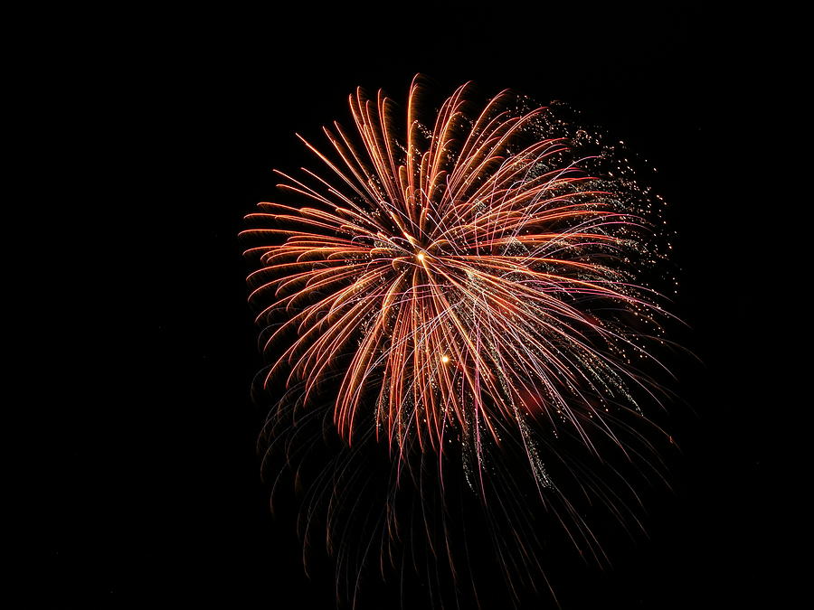 Fireworks #35 Photograph by George Pennington