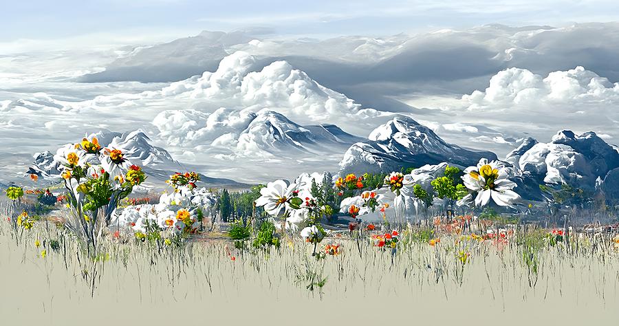 Gorgeous Landscape 08 Digital Art by Frederick Butt