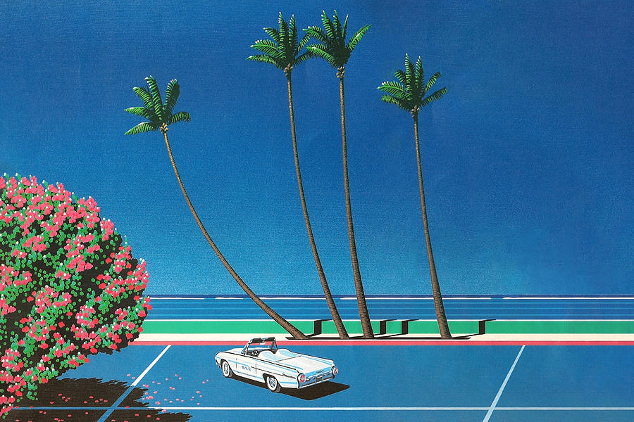 Hiroshi Nagai Pastel by Hamza Hamim | Fine Art America