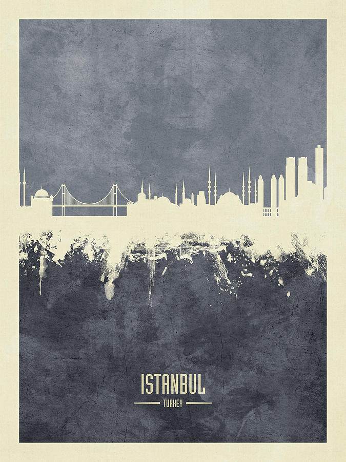 Istanbul Turkey Skyline #34 Photograph by Michael Tompsett