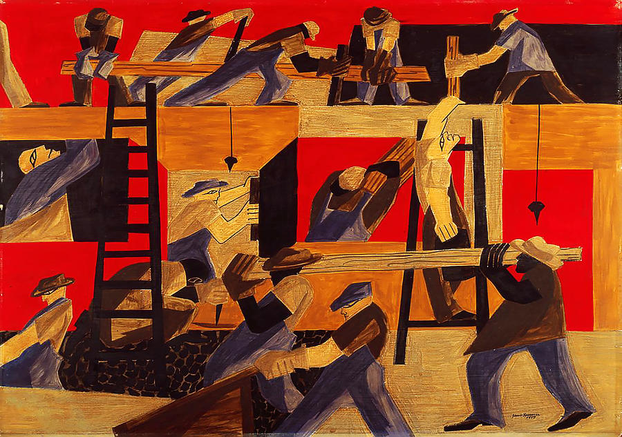 Jacob Lawrence Painting - Jacob Lawrence #34 by Eternal Art