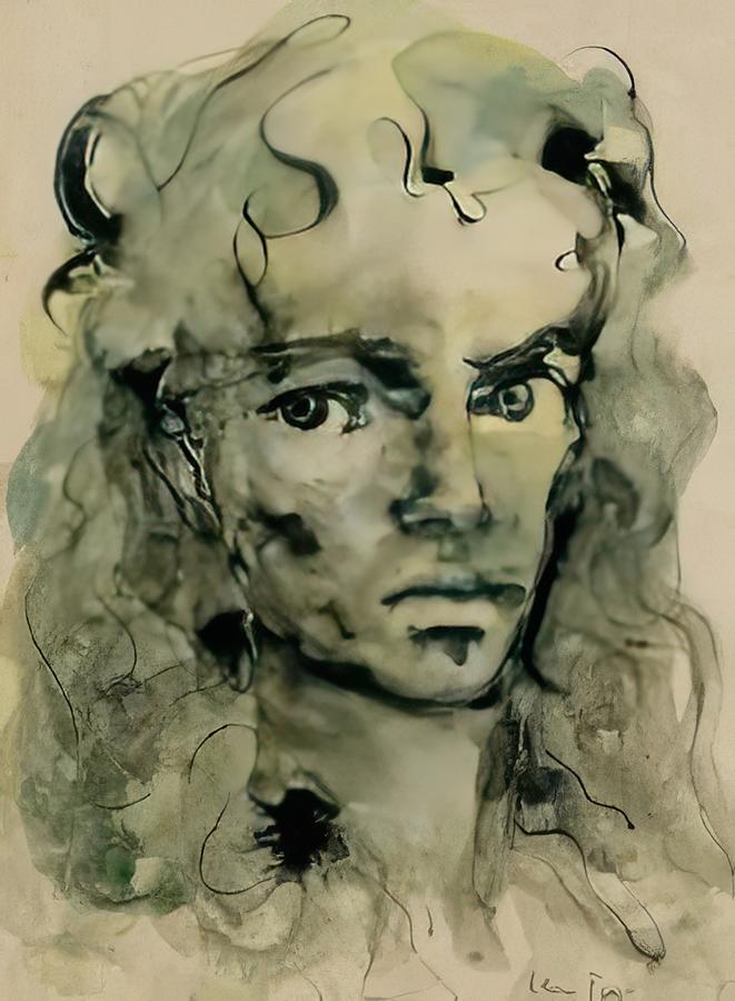 Leonor Fini Painting by Hodaifa Hamim - Fine Art America