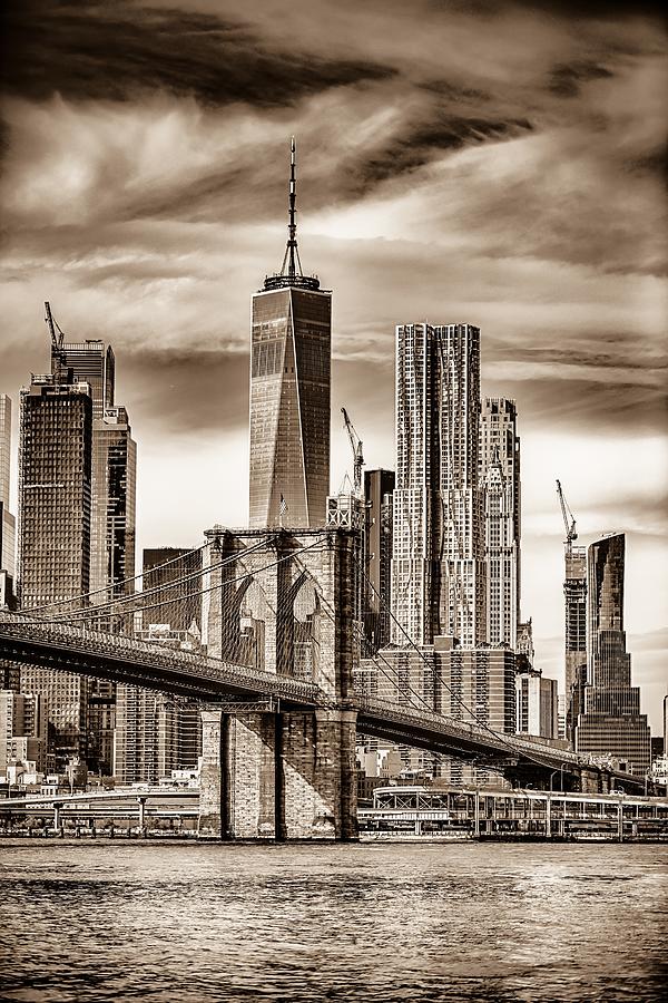 Lower Manhattan New York City Panorama #34 Photograph by Alex Grichenko