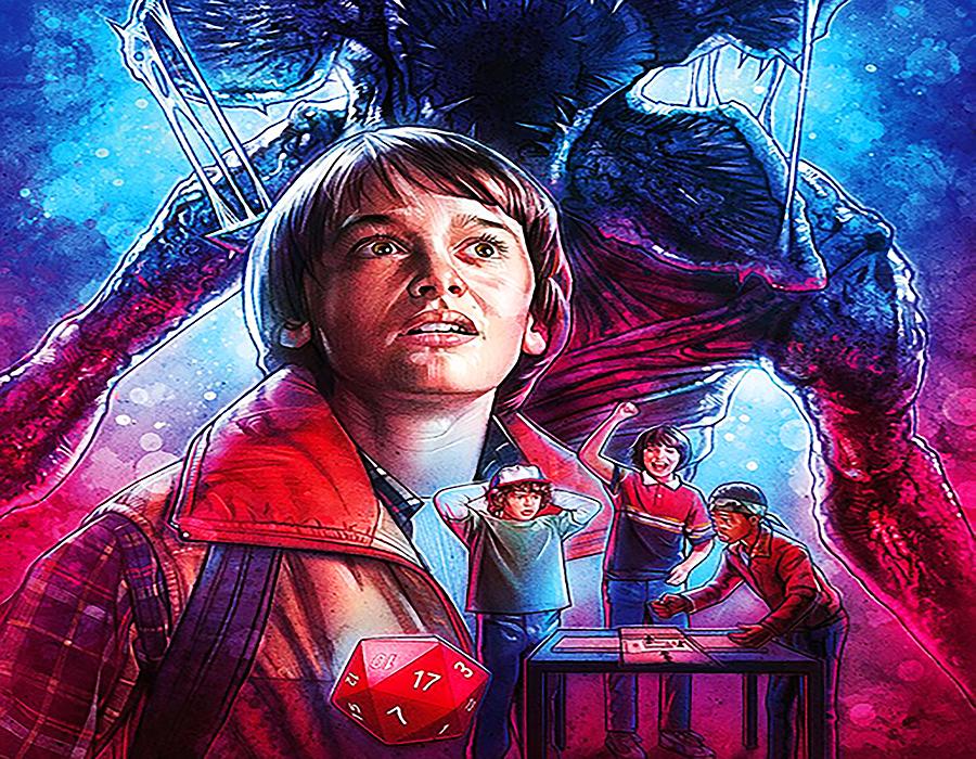 Stranger Things Painting by Issam Lachtioui - Fine Art America