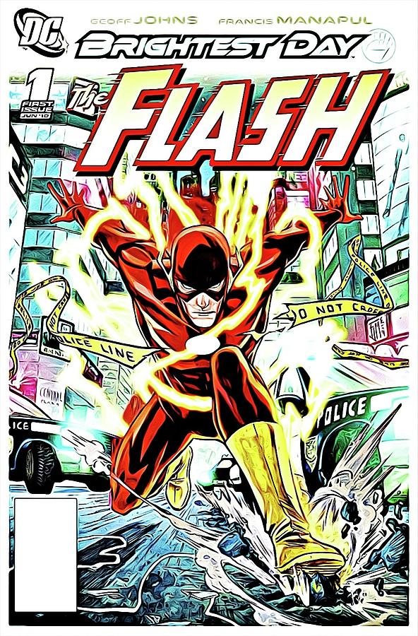 35 1 D C Comics The Flash Issue 1 Jun 2010 Artist Francis Manapul Digital Art By D C Comics 7473