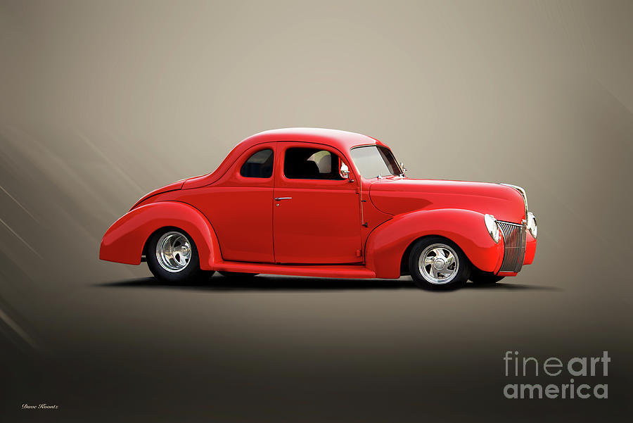 1940 Ford Deluxe Coupe Photograph by Dave Koontz - Fine Art America