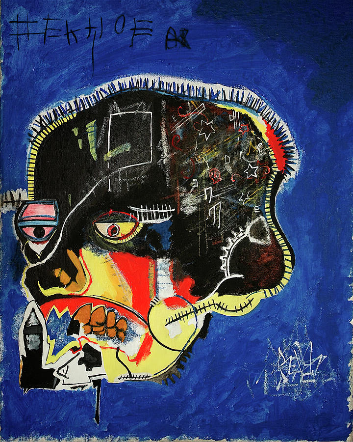 Jean Michel Basquiat American artist original paintings 1960 1980 ...