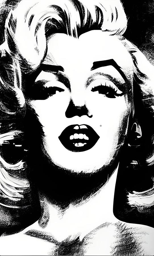 Marilyn Monroe #35 Digital Art by Generational Images - Fine Art America